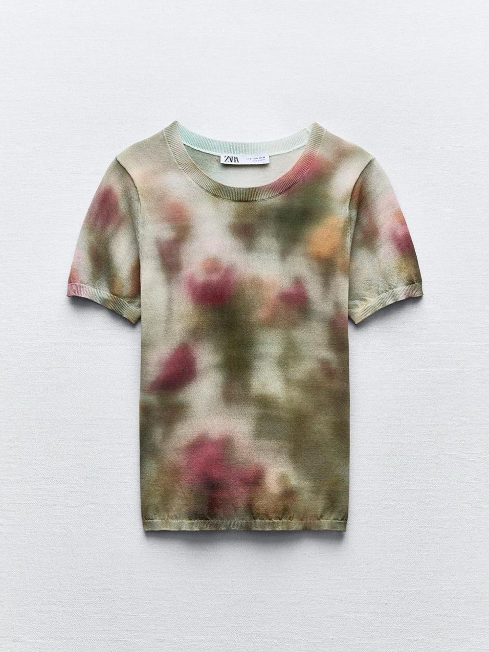 NWT Zara Tie Dye Top